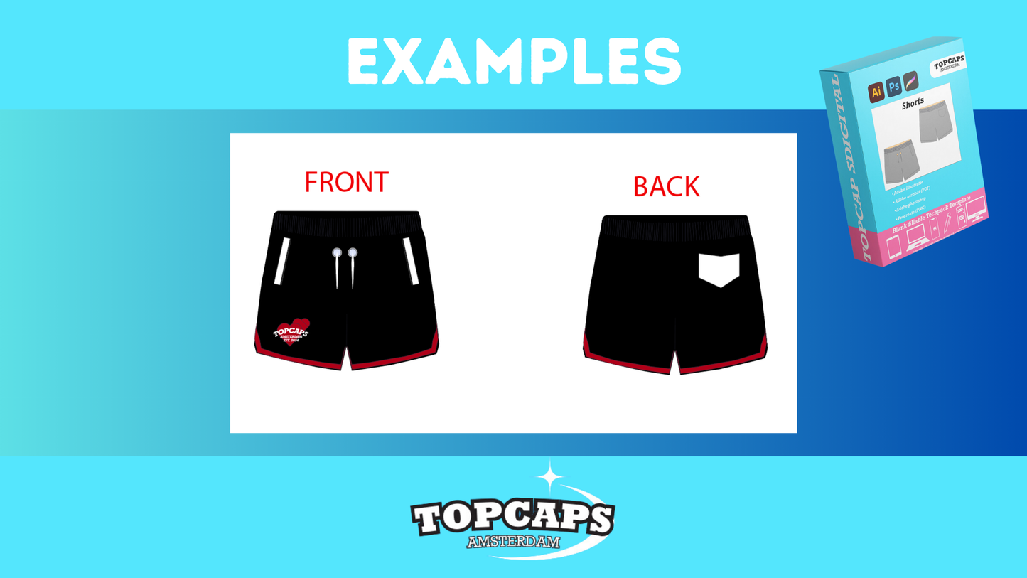 Shorts mockup